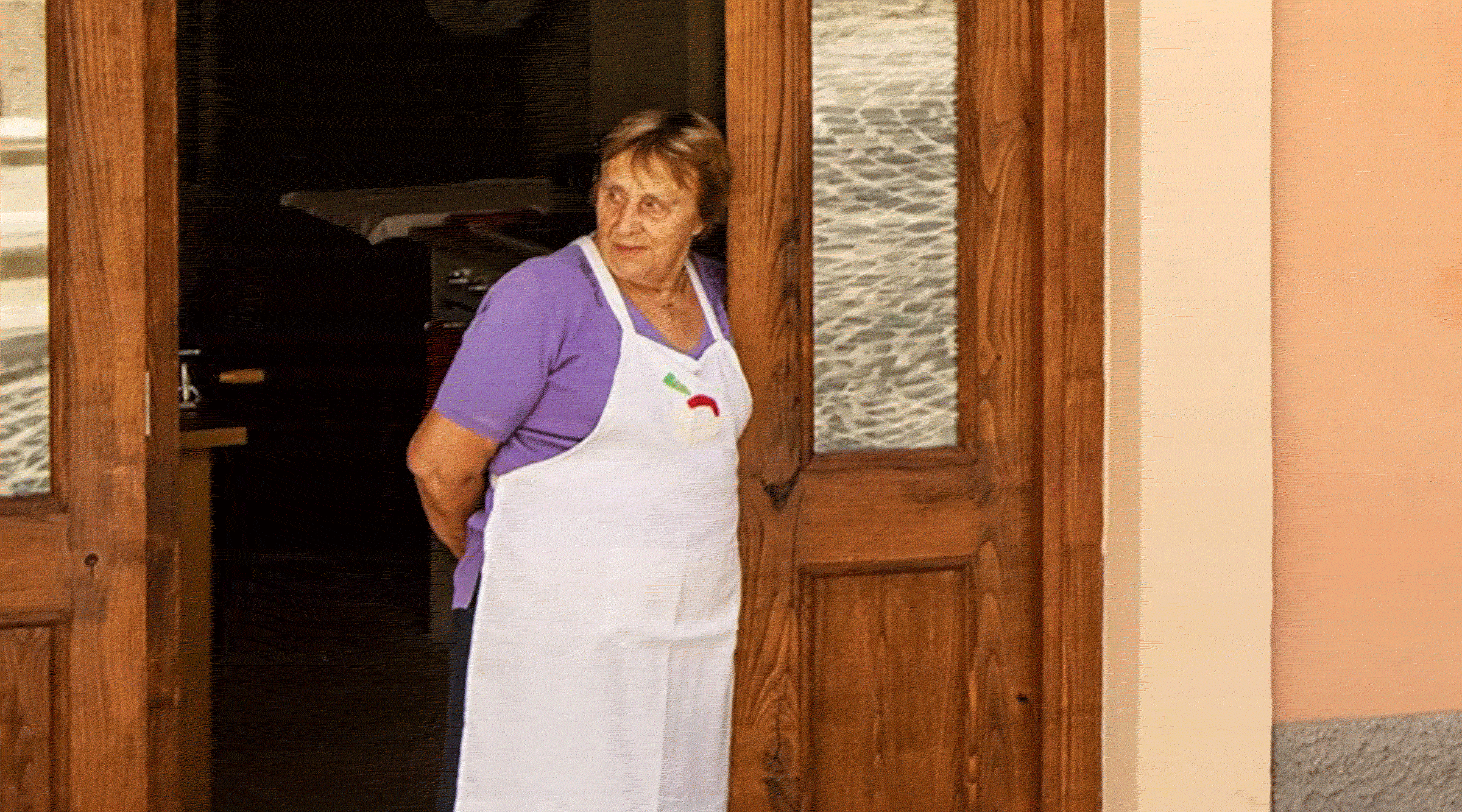 In la cuccina con la nonna