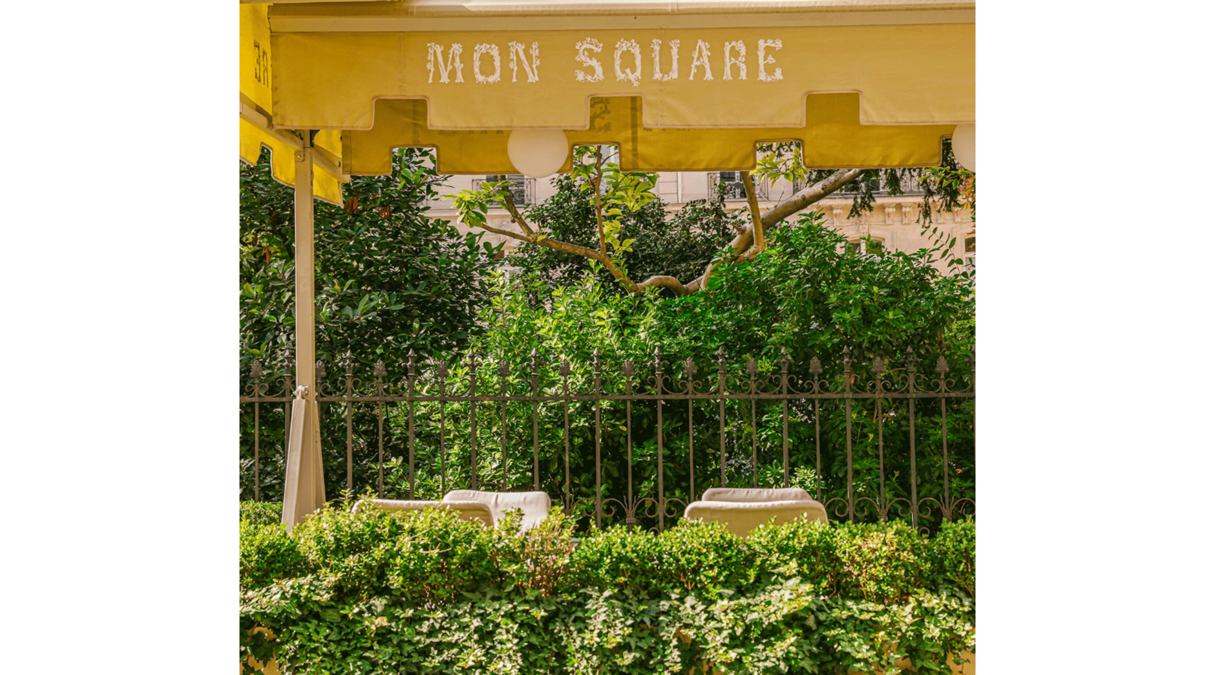 Le square le plus chic de Paris
